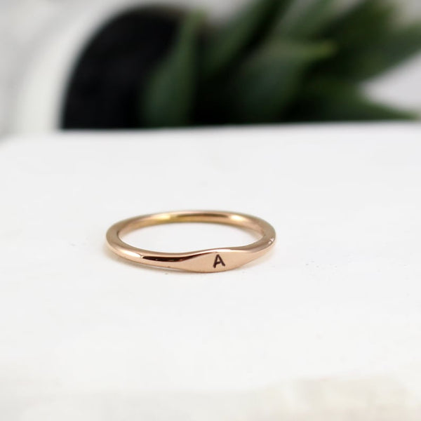 Personalized Initial Ring