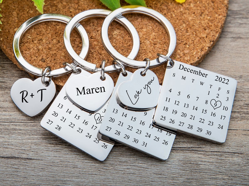 Calendar Keychain