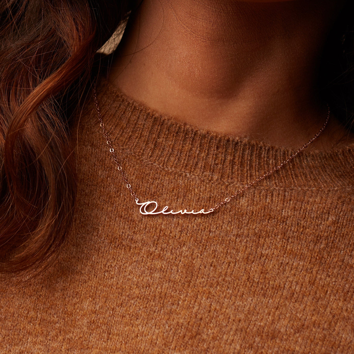 Minimal Name Necklace