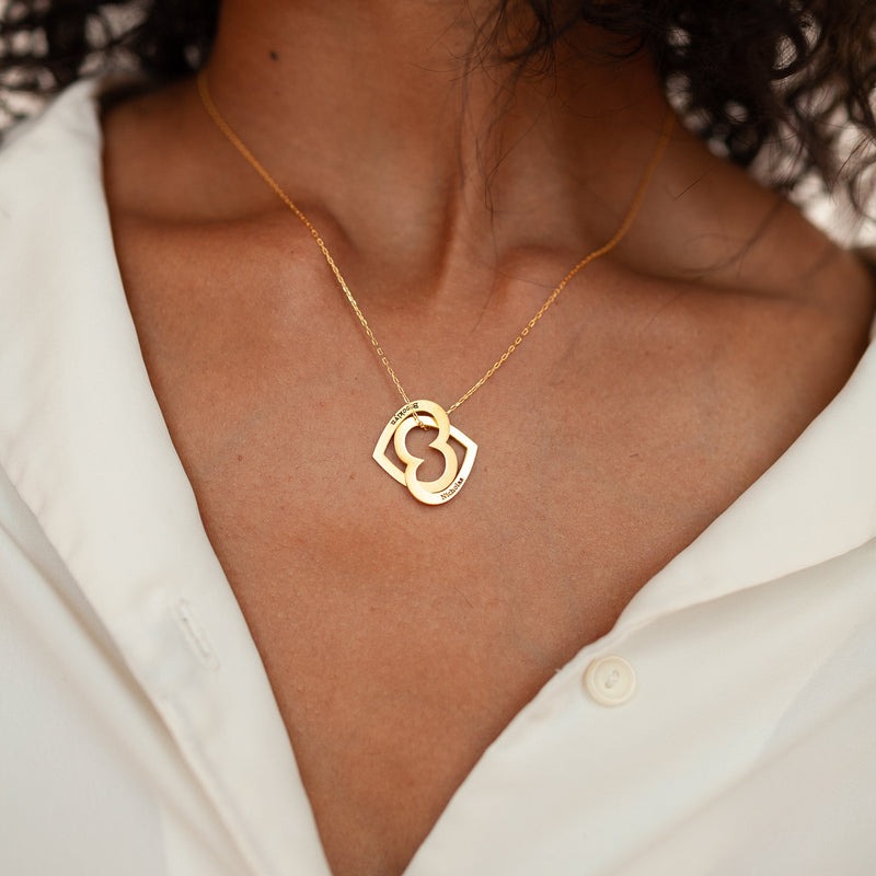 Interlocking Hearts Necklace