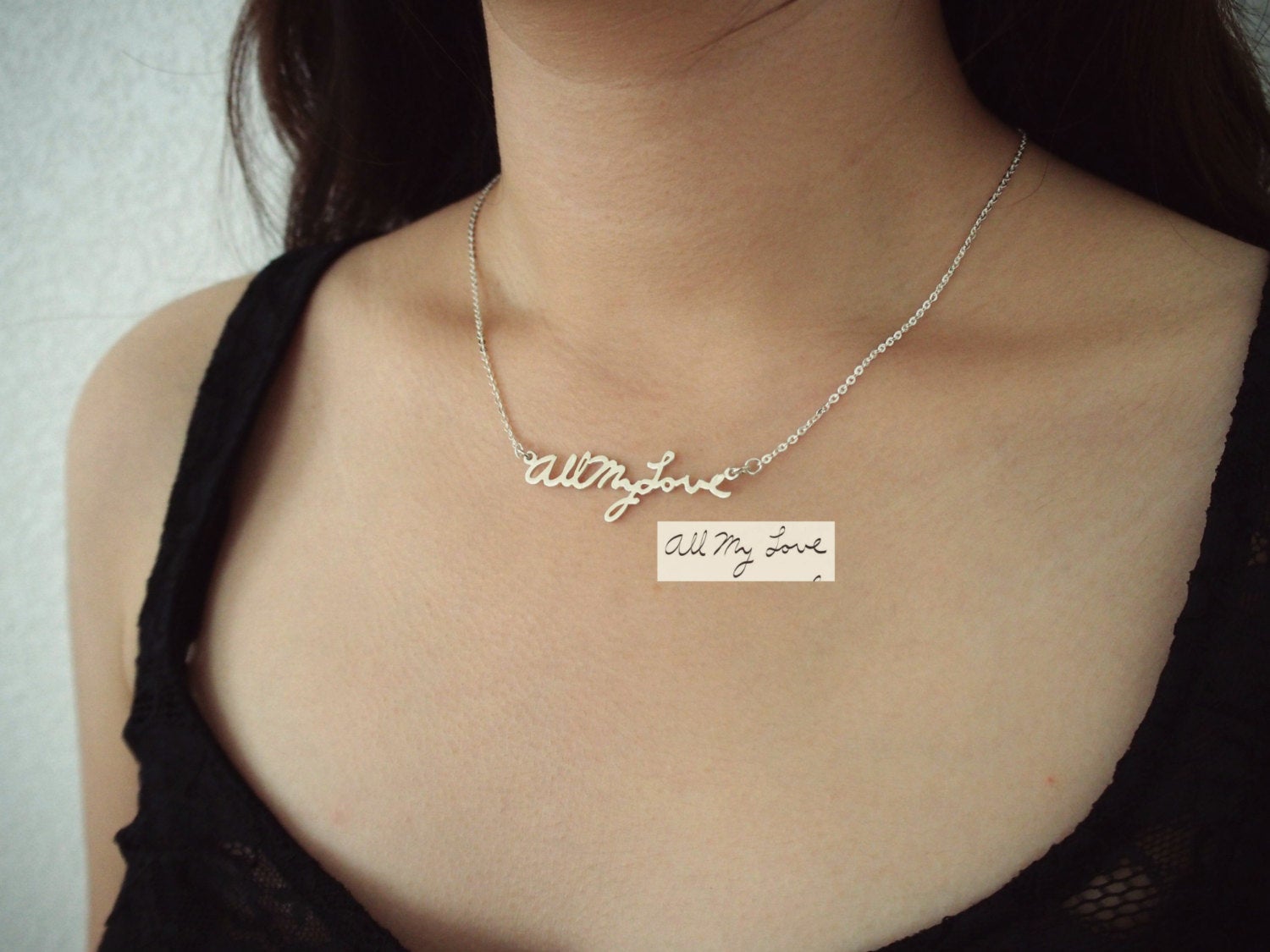 Handwriting Necklace